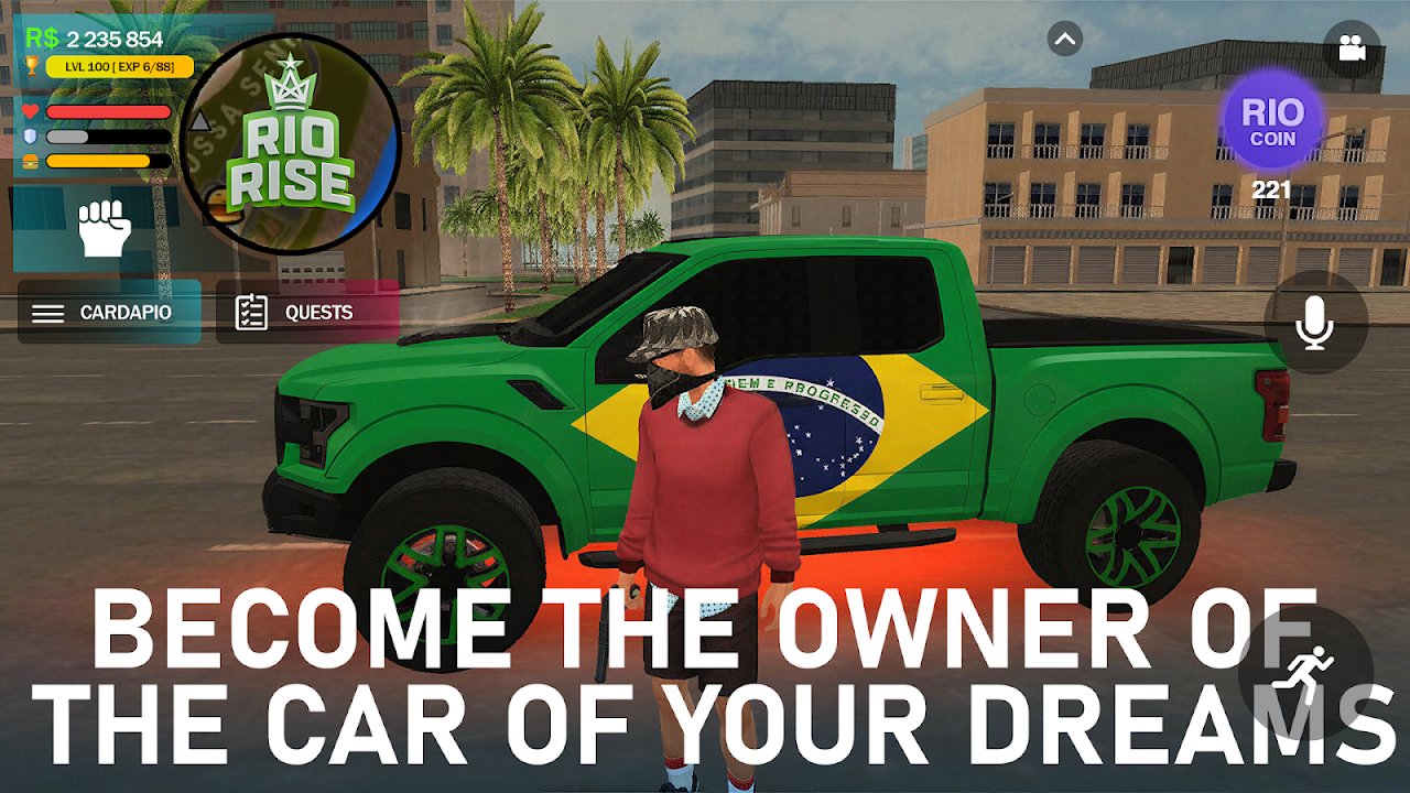 Rio Rise－A life simulator game screenshot 1
