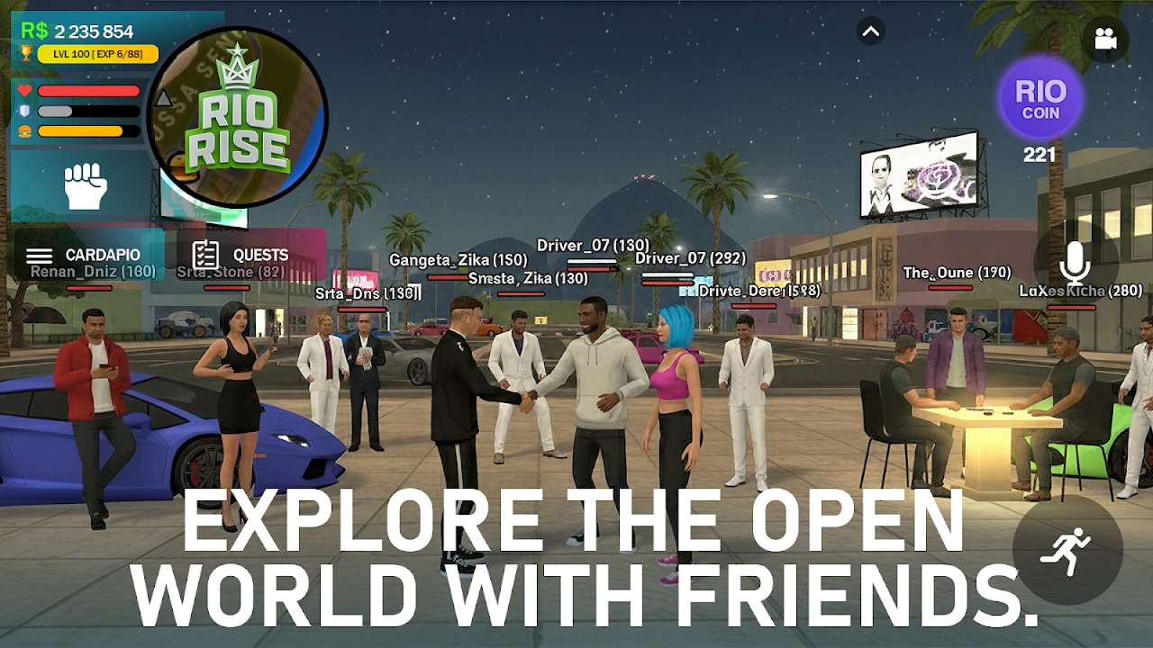Rio Rise－A life simulator game screenshot 4