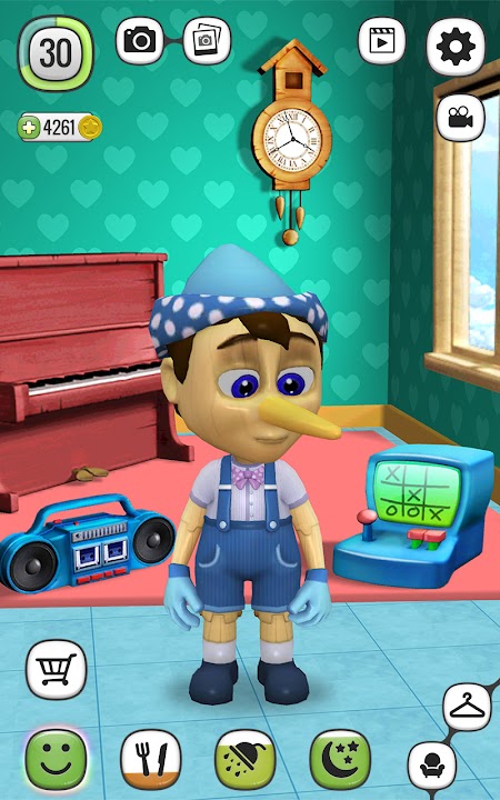 Robo Pinocchio's Puzzle World screenshot 1