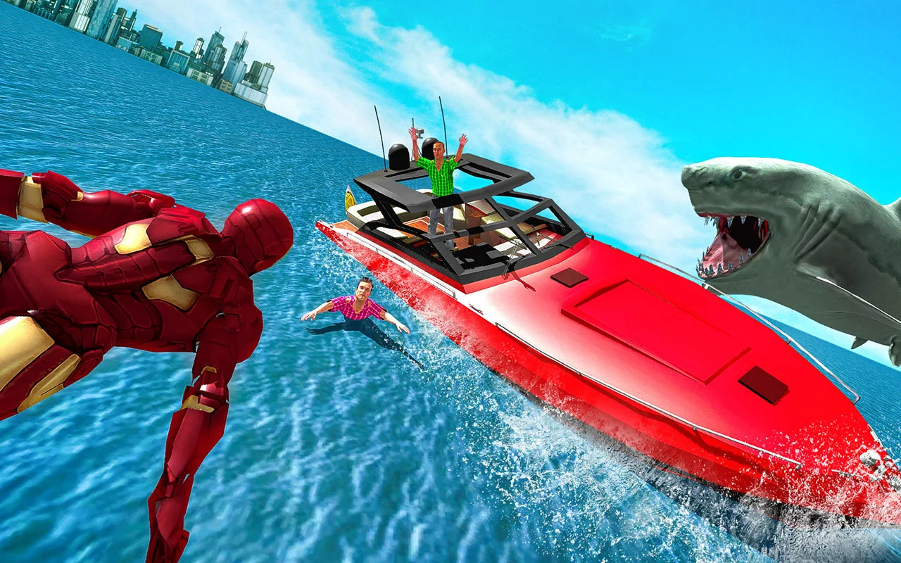Iron Robot Rescue Mission screenshot 2