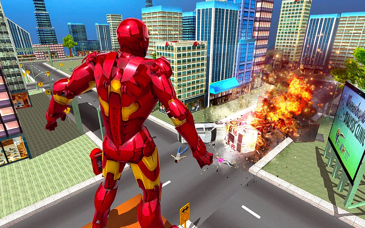 Iron Robot Rescue Mission screenshot 4