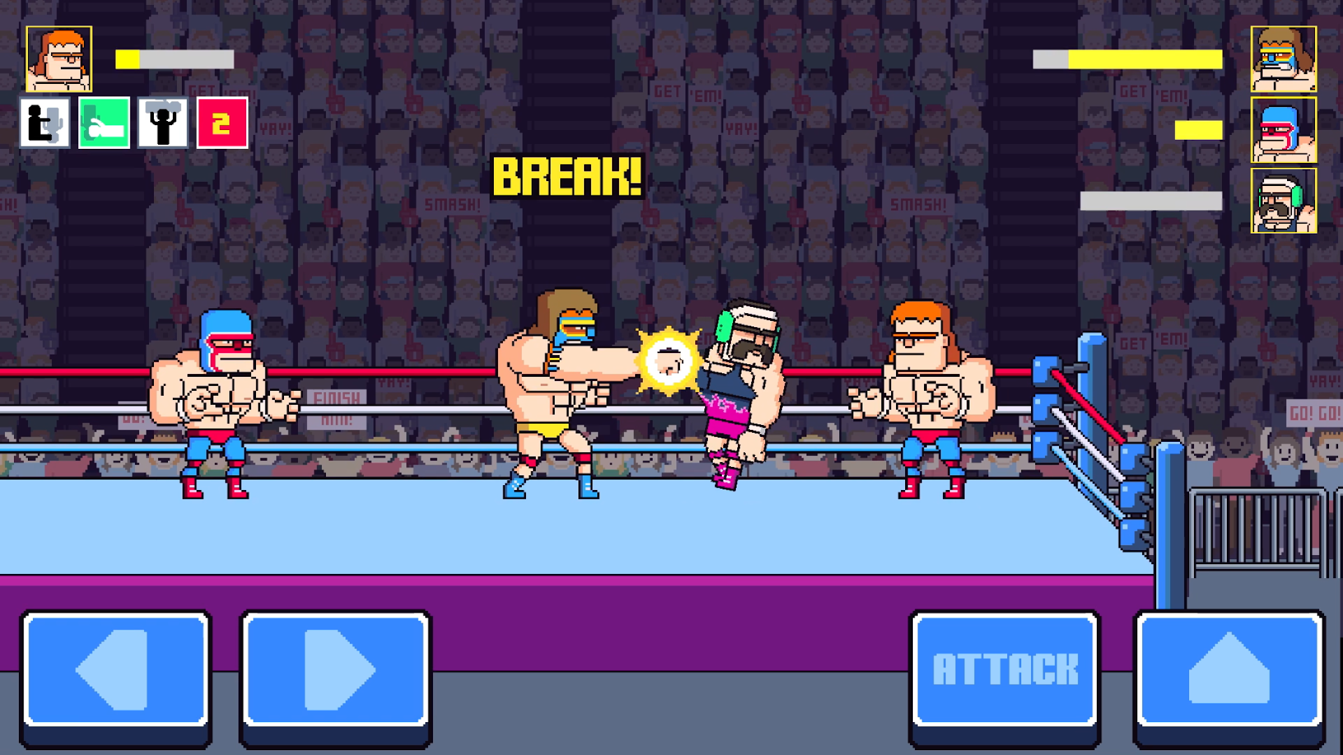 Rowdy Wrestling screenshot 2