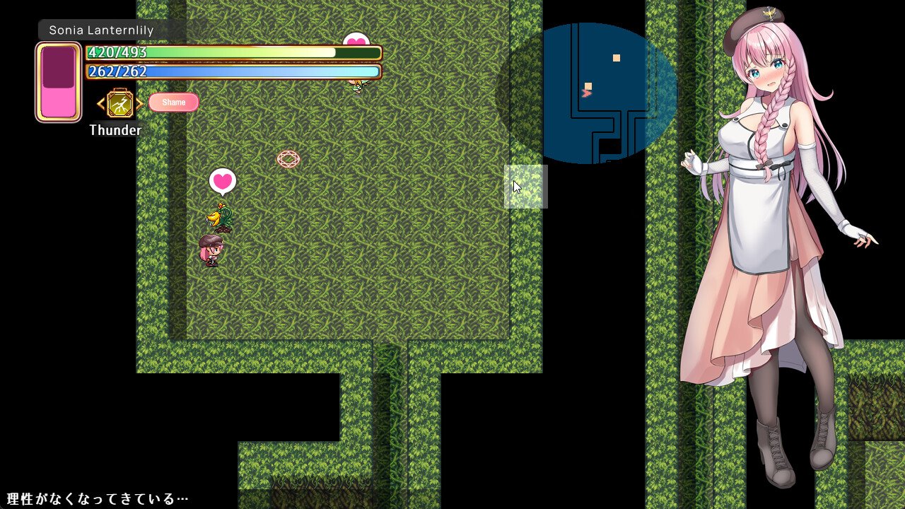 Senpai and the Mysterious Island screenshot 2