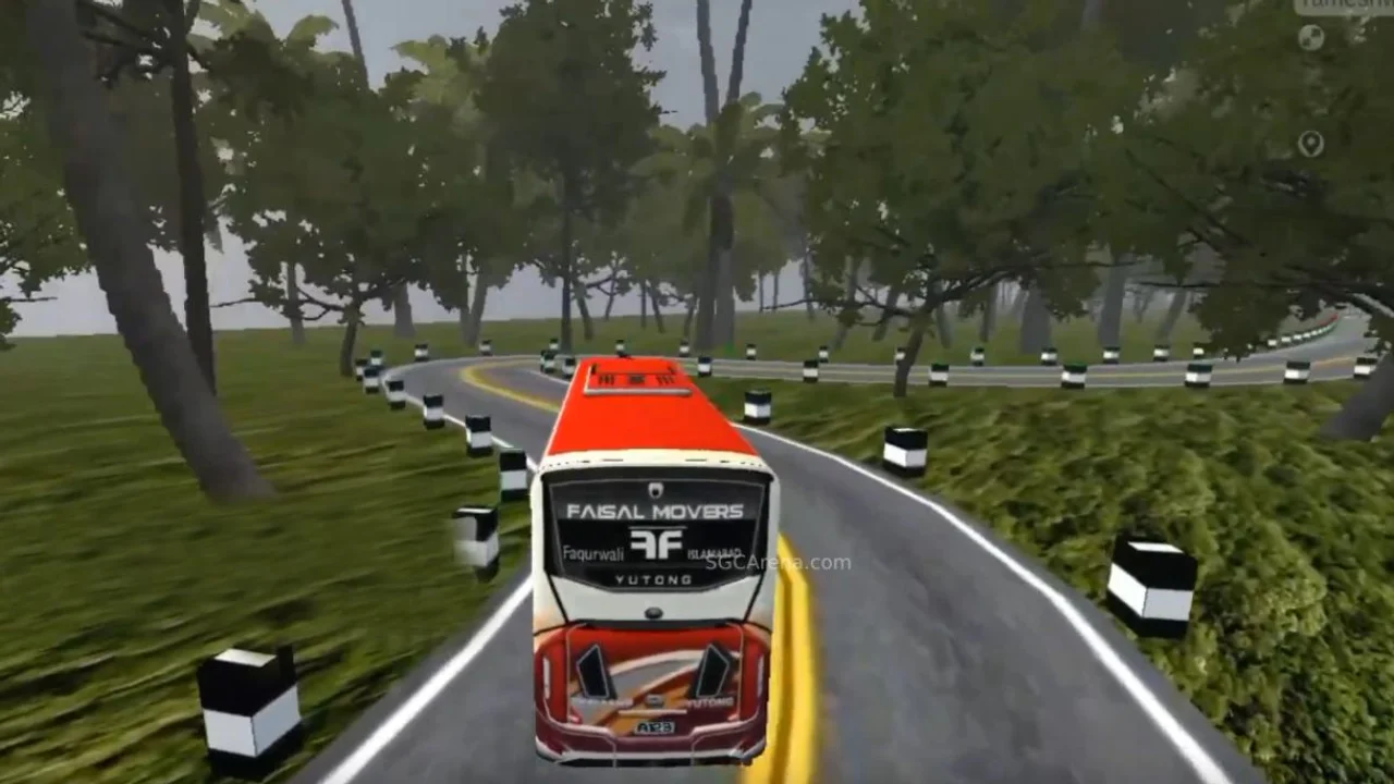 Forest Snow Road Map screenshot 1