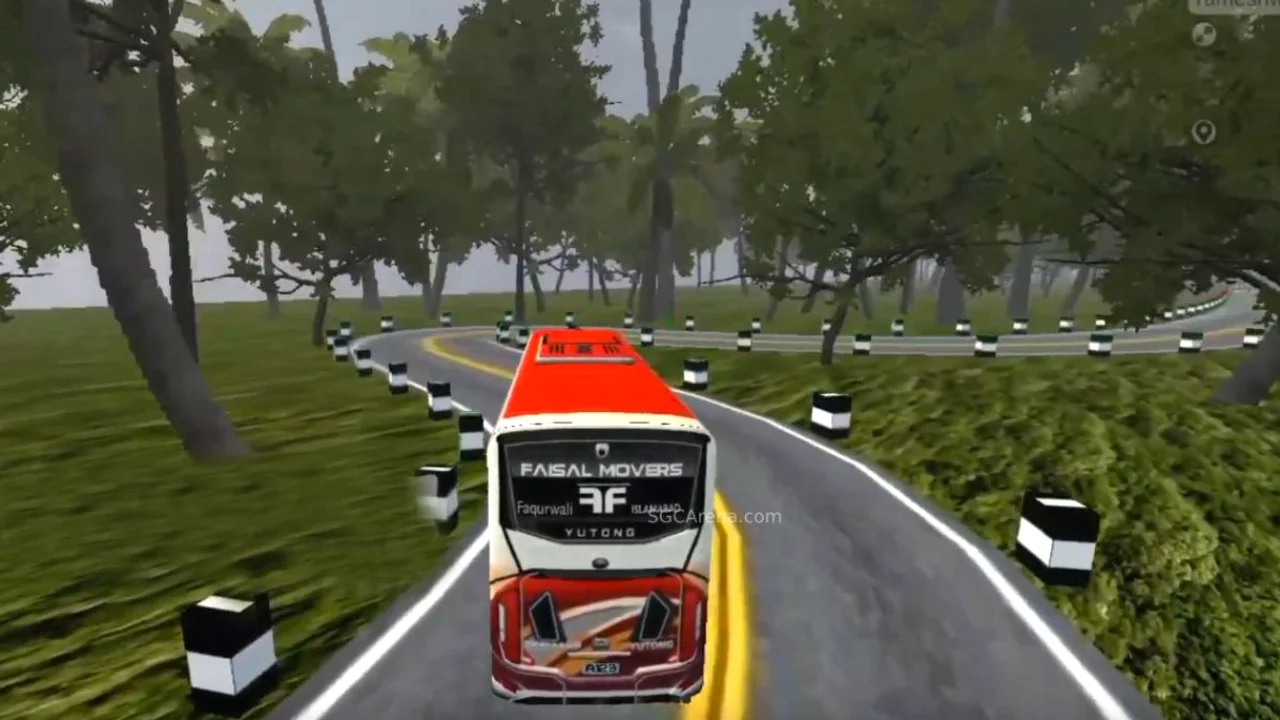 Forest Snow Road Map screenshot 2