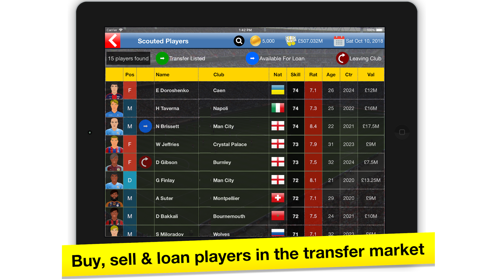 Soccer Tycoon screenshot 4