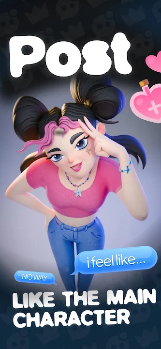 status - sims but social media MOD APK v1.2.4 (فتح المميزات) - thumbnail