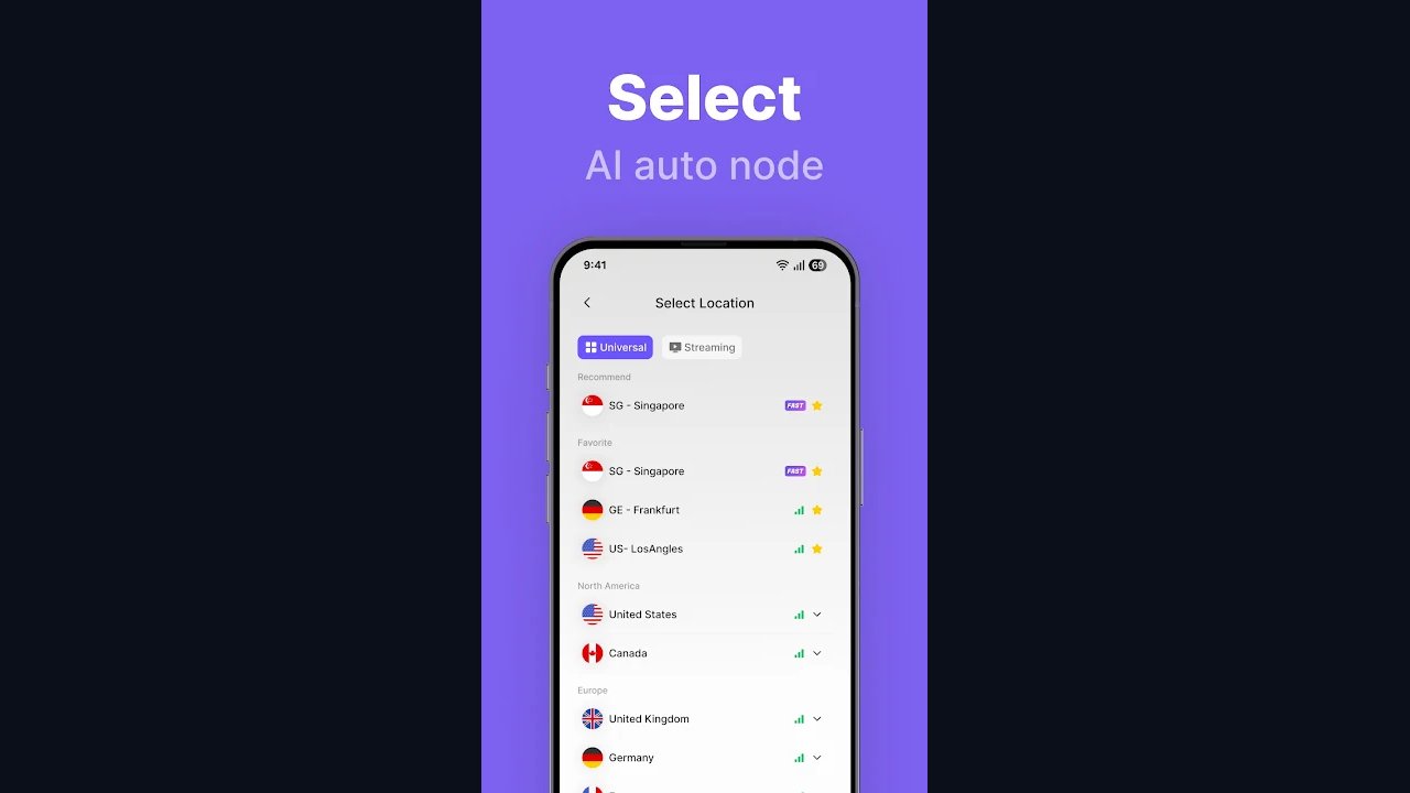 SpeedTop VPN screenshot 1