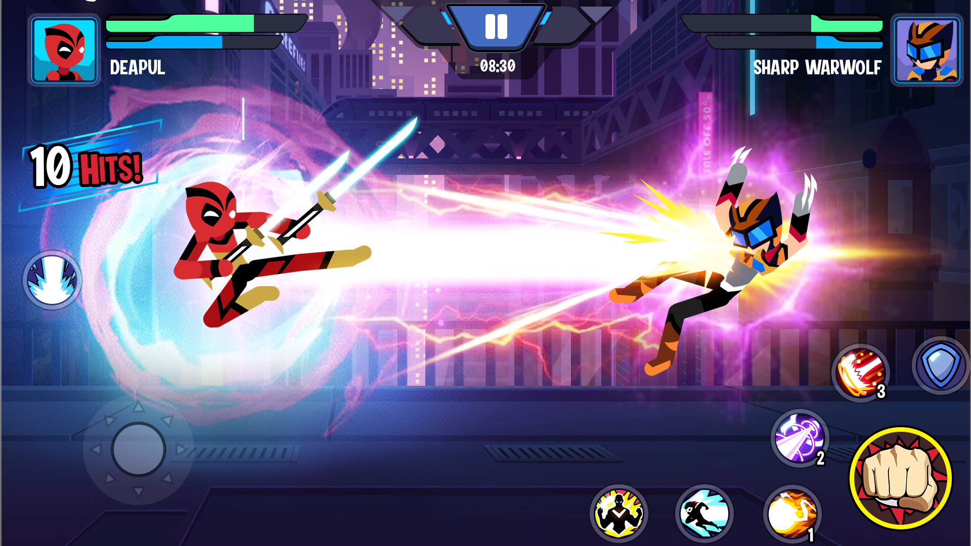 Stickman Heroes screenshot 1
