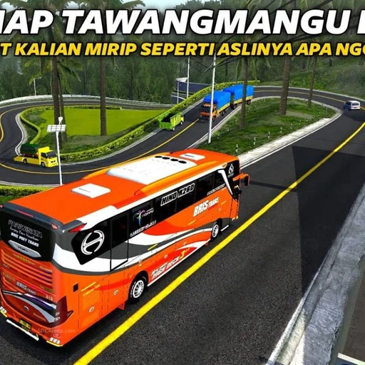 Tawangmangu Mountain Pass BUSSID Map Mod Free Download - icon