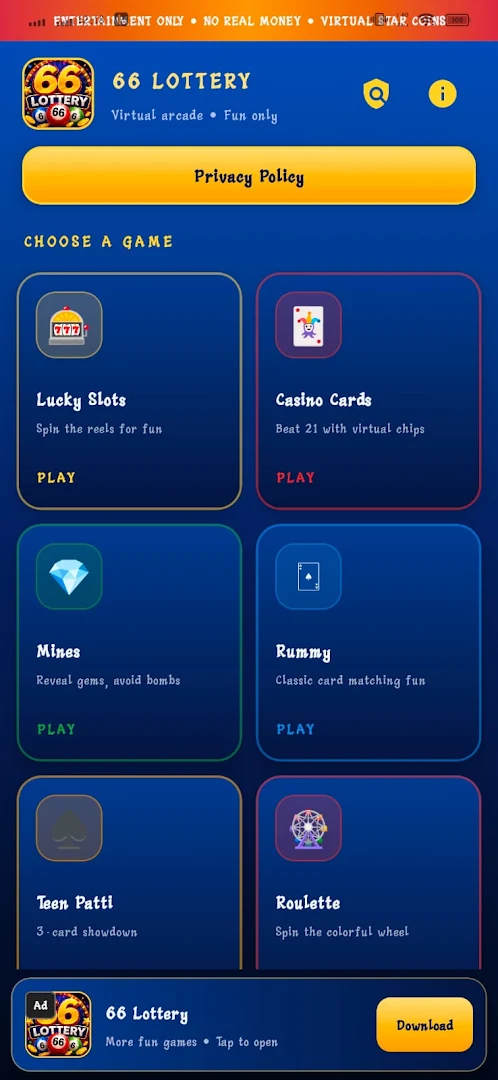 66 lottery screenshot 2