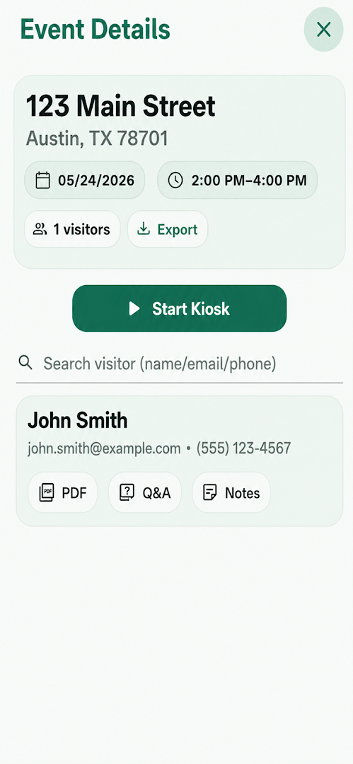 The Visitor Hub screenshot 4