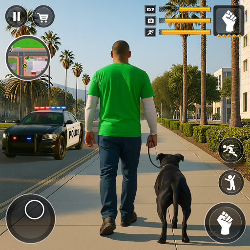 Grand City Thug Crime Games screenshot 1