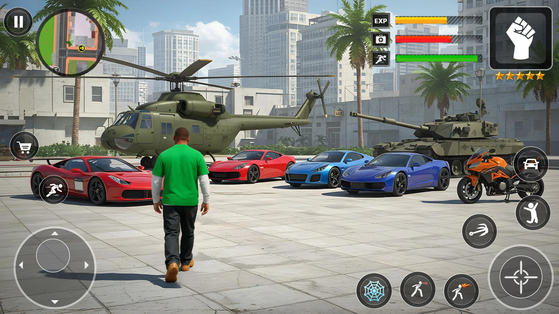 Grand City Thug Crime Games screenshot 3