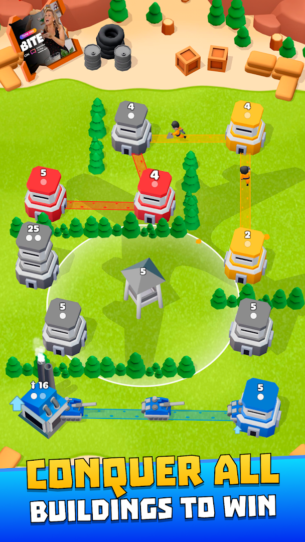 Tower War APK Download Free for Android (Tactical Conquest RTS) - thumbnail
