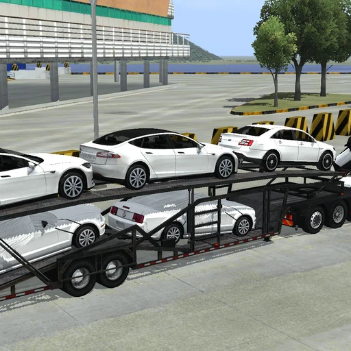 Volvo FH Euro 6 10x4 Car Trailer