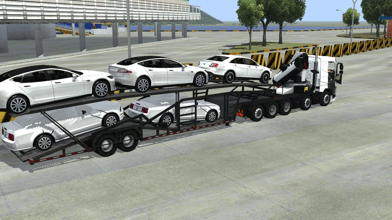 Volvo FH Euro 6 10x4 Car Trailer screenshot 1