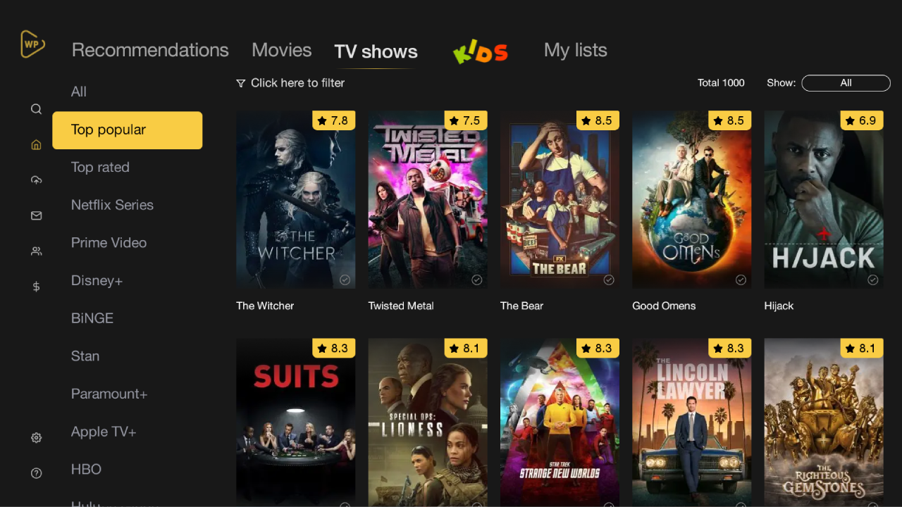 Watchlist TV screenshot 4