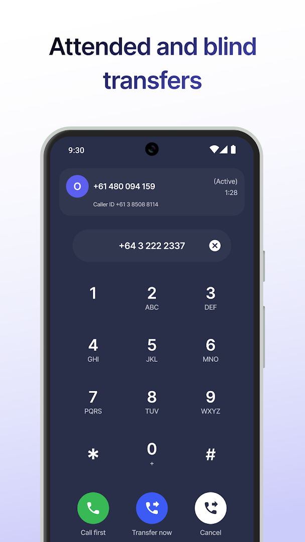 Webphone screenshot 3