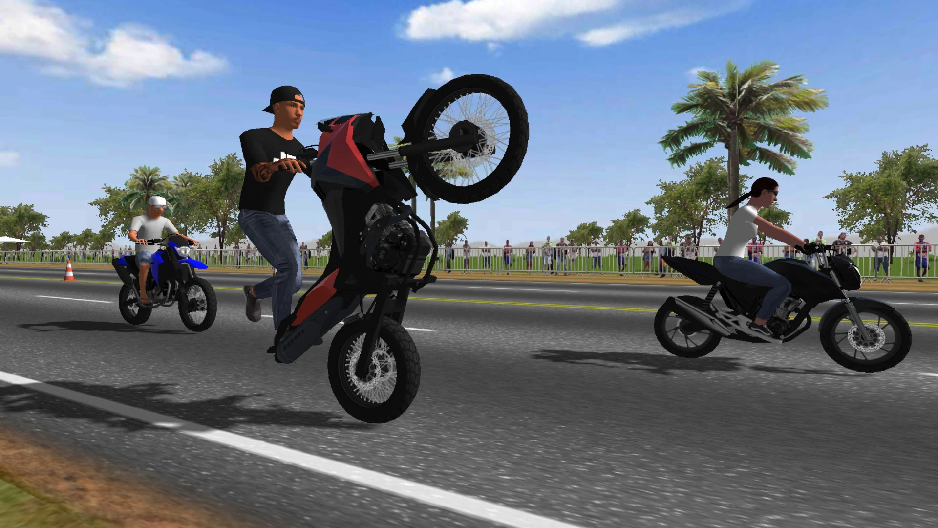 Moto Wheelie 3D screenshot 2