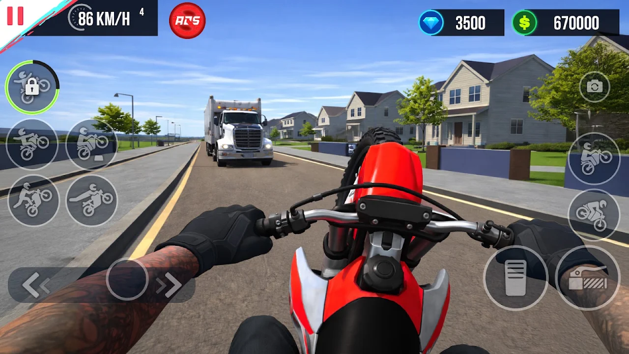 Wheelie Bike Challenge 3D screenshot 4