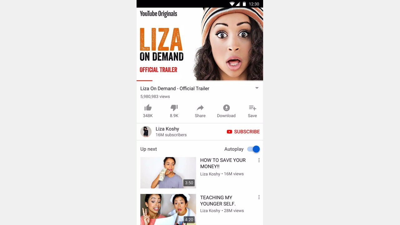 YouTube Lite screenshot 1