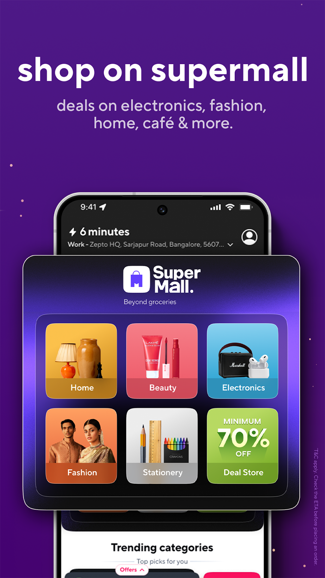 Zepto: Groceries in minutes screenshot 4